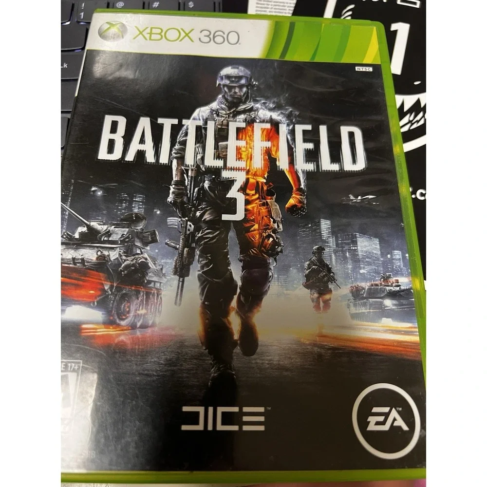Battlefield 3 Microsoft Xbox 360 EA DICE FPS Shooter 2-Disc Set Case & Manual‎